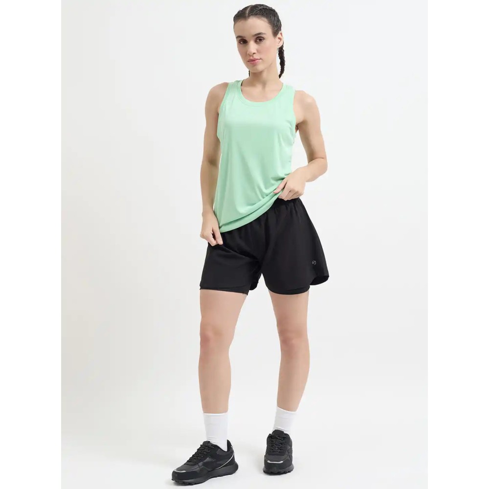 SG H2WS83282 Women Black Shorts, Black, S SG H2WS83282 Women Black Shorts, Black, S