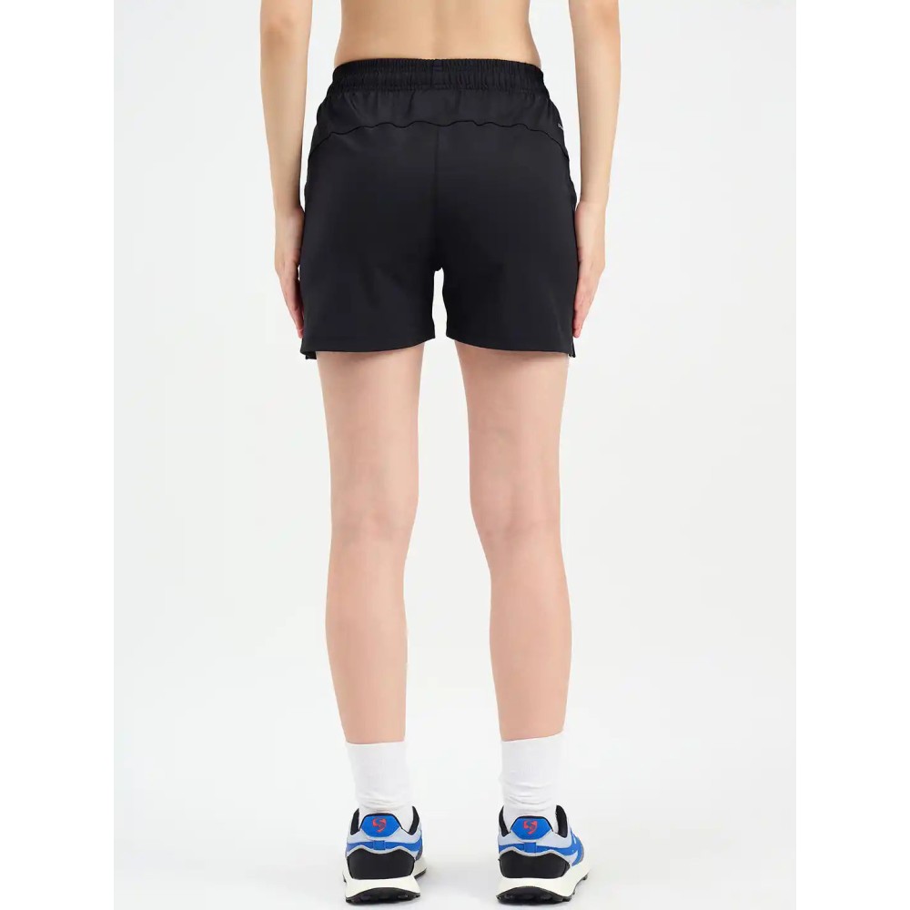 SG H2WS83291 Women Black Shorts, Black, S SG H2WS83291 Women Black Shorts, Black, S