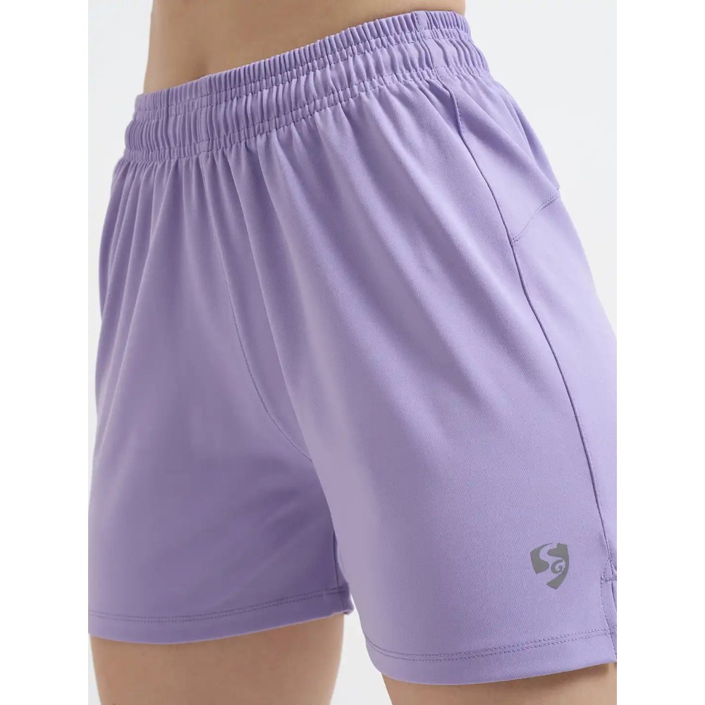 SG H2WS83292 Women Purple Shorts, Purple, S
