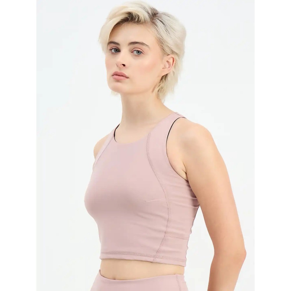 SG H2WSB83331 Women Dusty Pink Sports Bra, Dusty Pink, S SG H2WSB83331 Women Dusty Pink Sports Bra, Dusty Pink, S