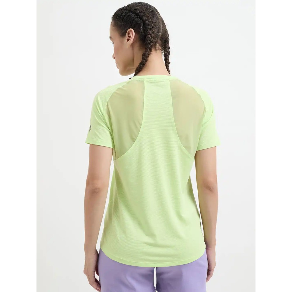 SG H2WT83112 Women Lime Green T-Shirt, Lime Green, S
