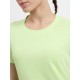 SG H2WT83112 Women Lime Green T-Shirt, Lime Green, S