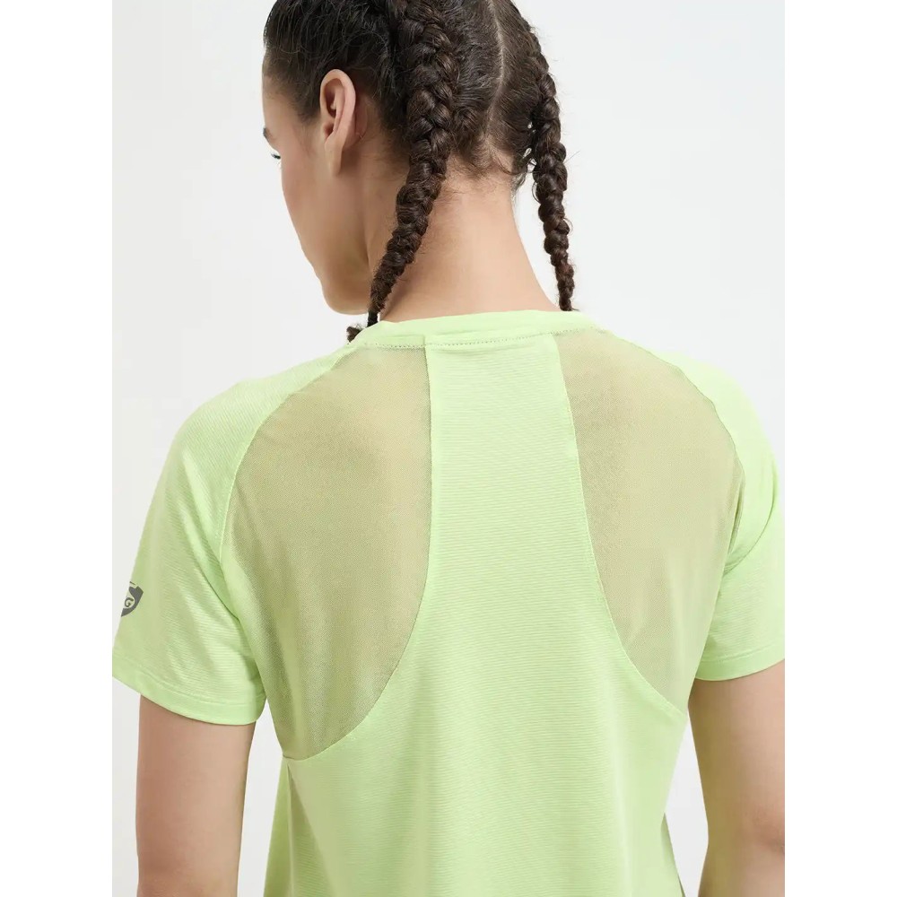 SG H2WT83112 Women Lime Green T-Shirt, Lime Green, S