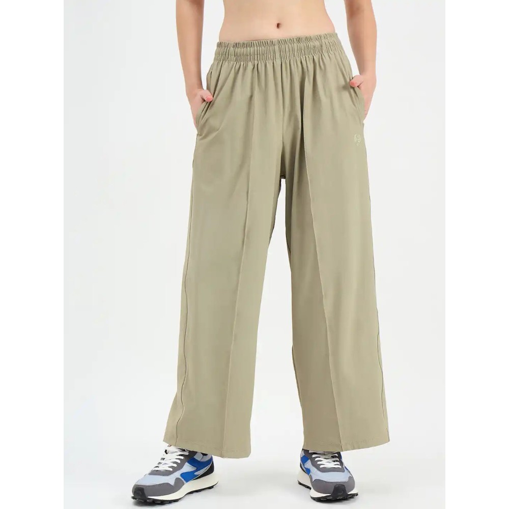 SG H2WTP83431 Women Khaki Track Pant, Khaki, S