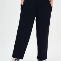 SG H2WTP83481 Women Black Track Pant, Black, S