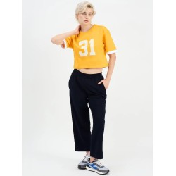 SG H2WTP83481 Women Black Track Pant
