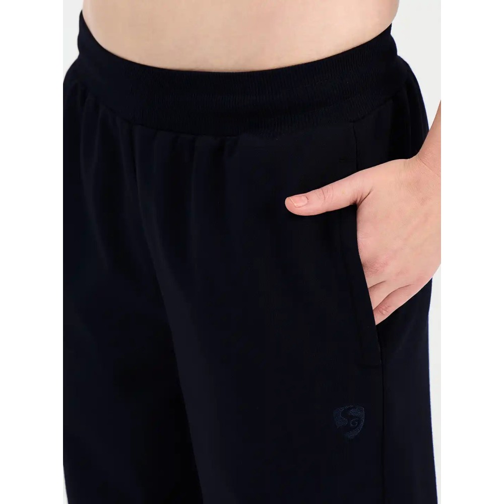 SG H2WTP83481 Women Black Track Pant, Black, S SG H2WTP83481 Women Black Track Pant, Black, S