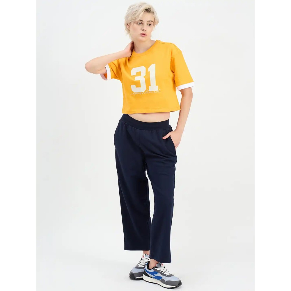 SG H2WTP83483 Women Navy Track Pant, Navy, S SG H2WTP83483 Women Navy Track Pant, Navy, S
