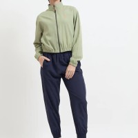 SG H2WTS83552 Women Sage/Navy Tracksuit, Sage/ Navy, S