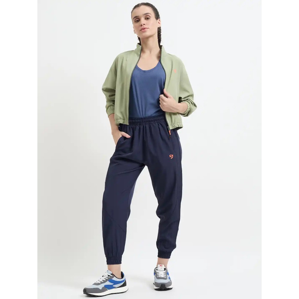SG H2WTS83552 Women Sage/Navy Tracksuit, Sage/ Navy, S
