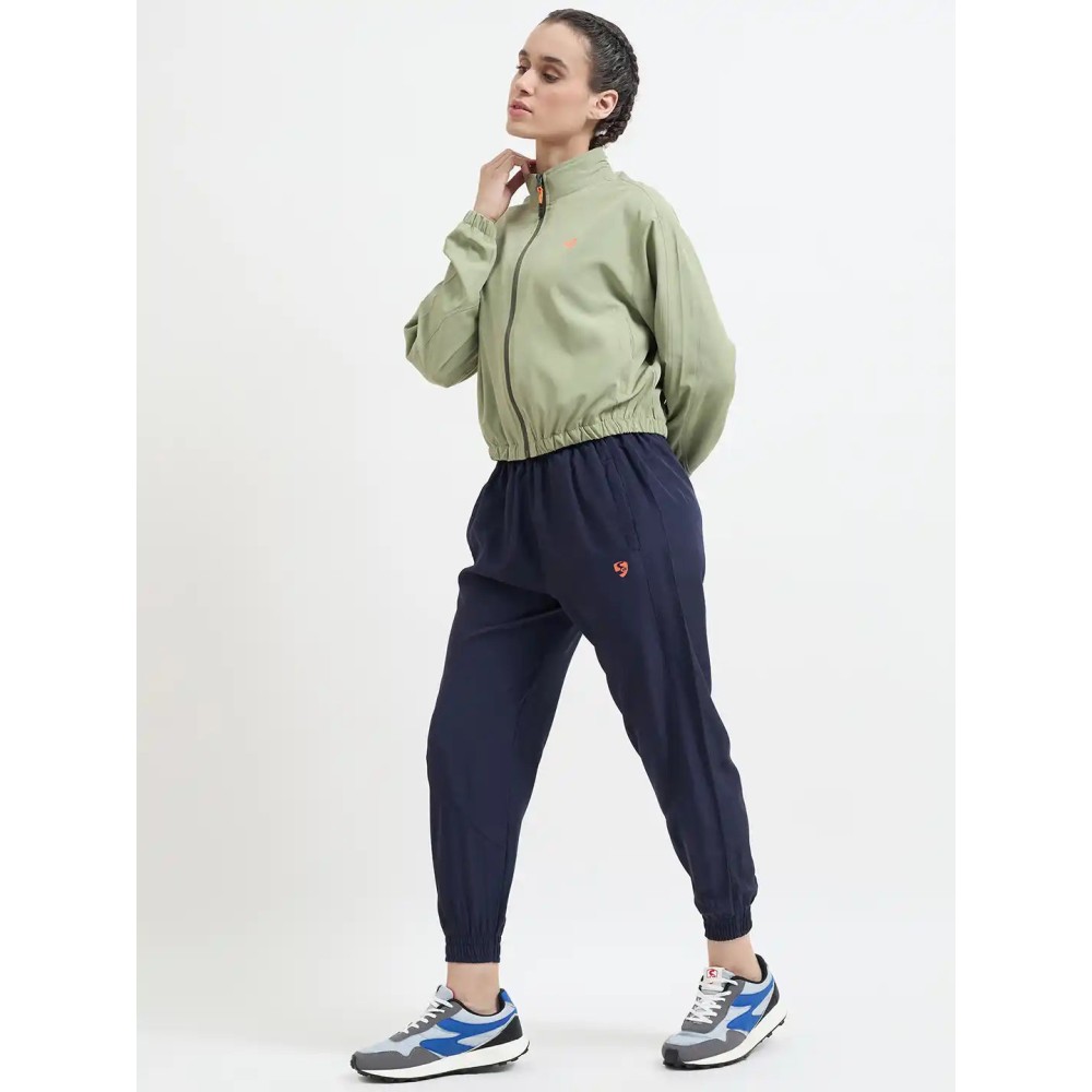 SG H2WTS83552 Women Sage/Navy Tracksuit, Sage/ Navy, S