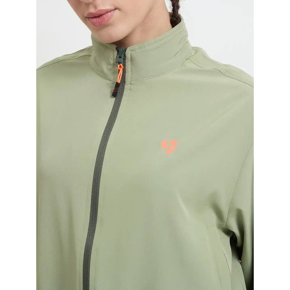 SG H2WTS83552 Women Sage/Navy Tracksuit, Sage/ Navy, S