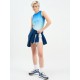 SG H2WV83032 Women Light Blue T-Vest, Light Blue, S