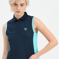 SG H2WV83072 Women Navy T-Vest, Navy, S