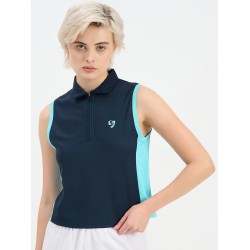 SG H2WV83072 Women Navy T-Vest