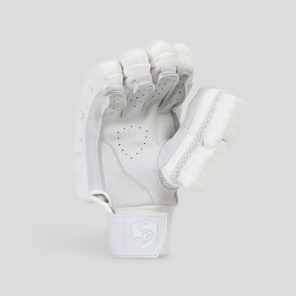SG Hilite Batting gloves, S.Adult, Left, Crisp White