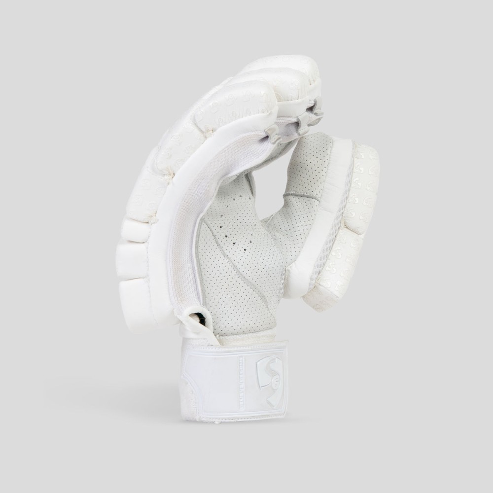 SG Hilite Batting gloves, S.Adult, Left, Crisp White