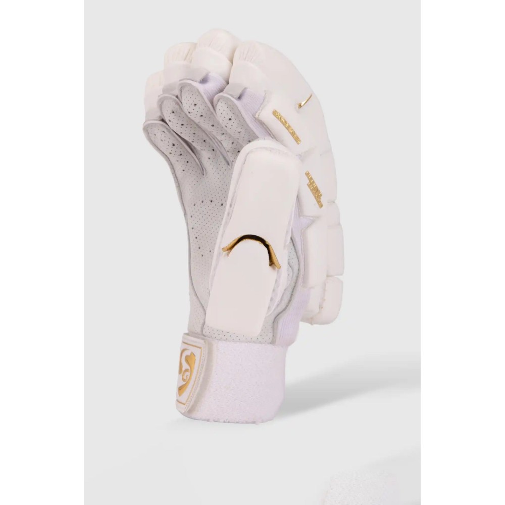 SG Hilite Batting gloves, S.Adult, Left, Crisp White