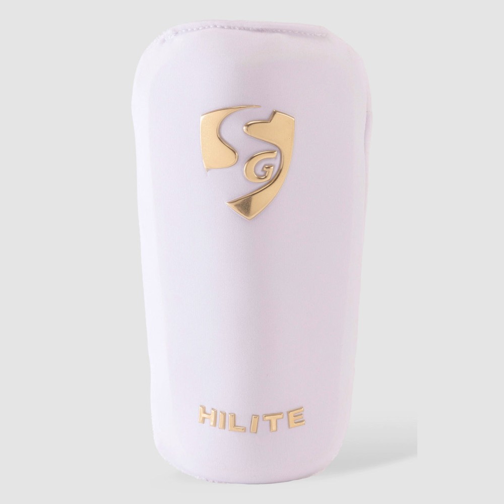 SG Hilite Elbow Guard, White, Adult