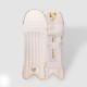SG Hilite White/Golden Batting Legguards, S.Adult, Left, white/ golden