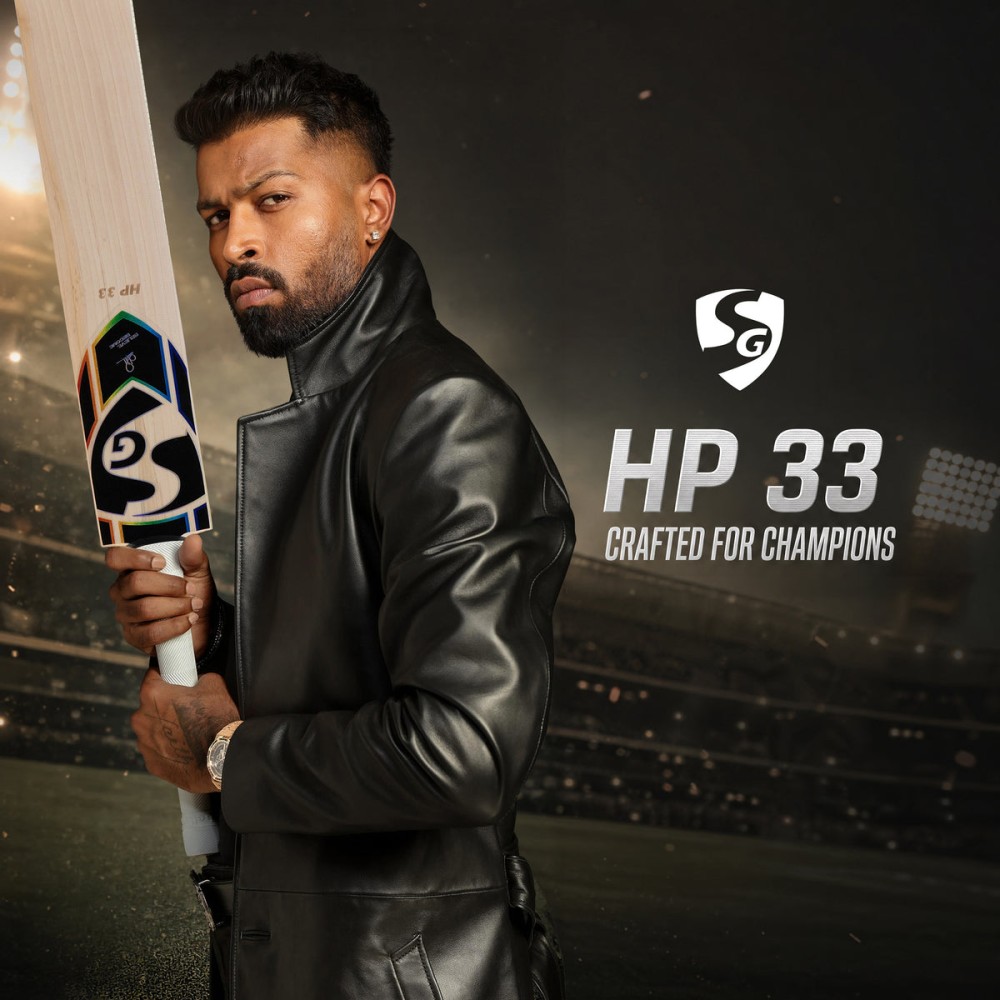 SG HP 33 English Willow Cricket Bat, Full-Size SG HP 33 English Willow Cricket Bat, Full-Size