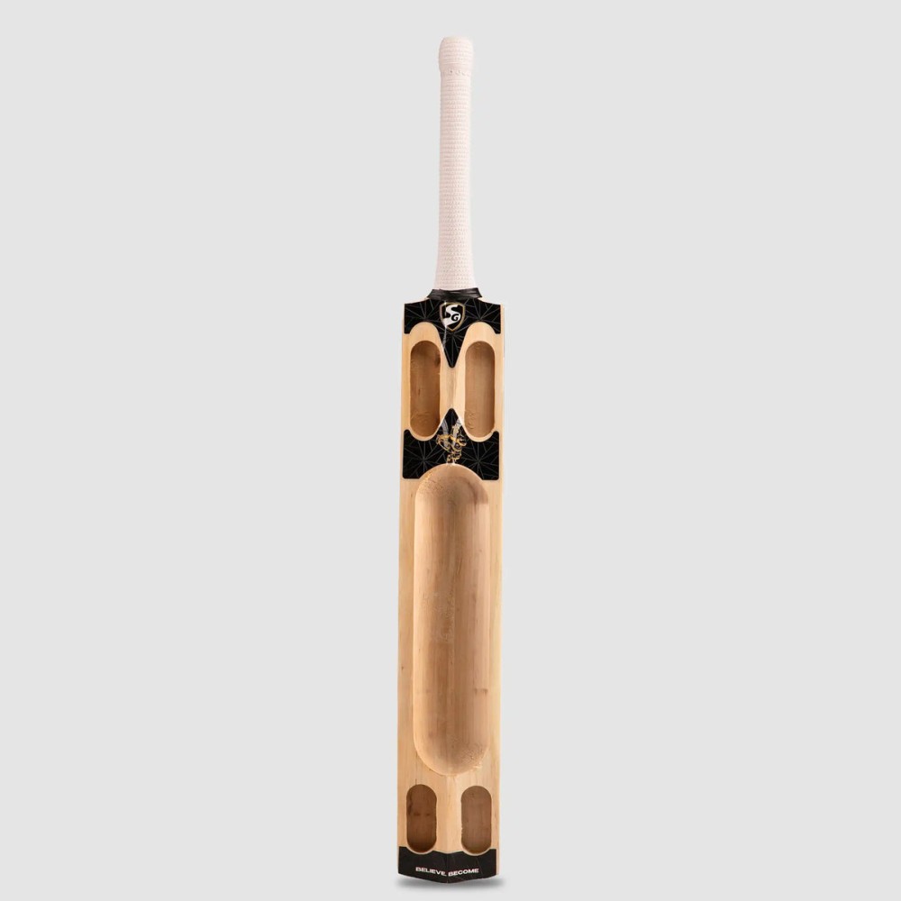 SG HP-Blast Edge Kashmir Willow Scoop Bat for Tennis Cricket Ball, SH
