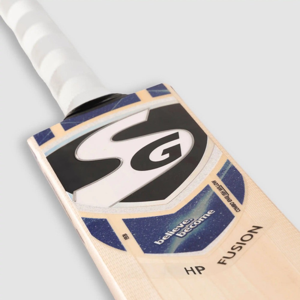SG HP Fusion English and Kashmir Combo Cricket Bat, SH