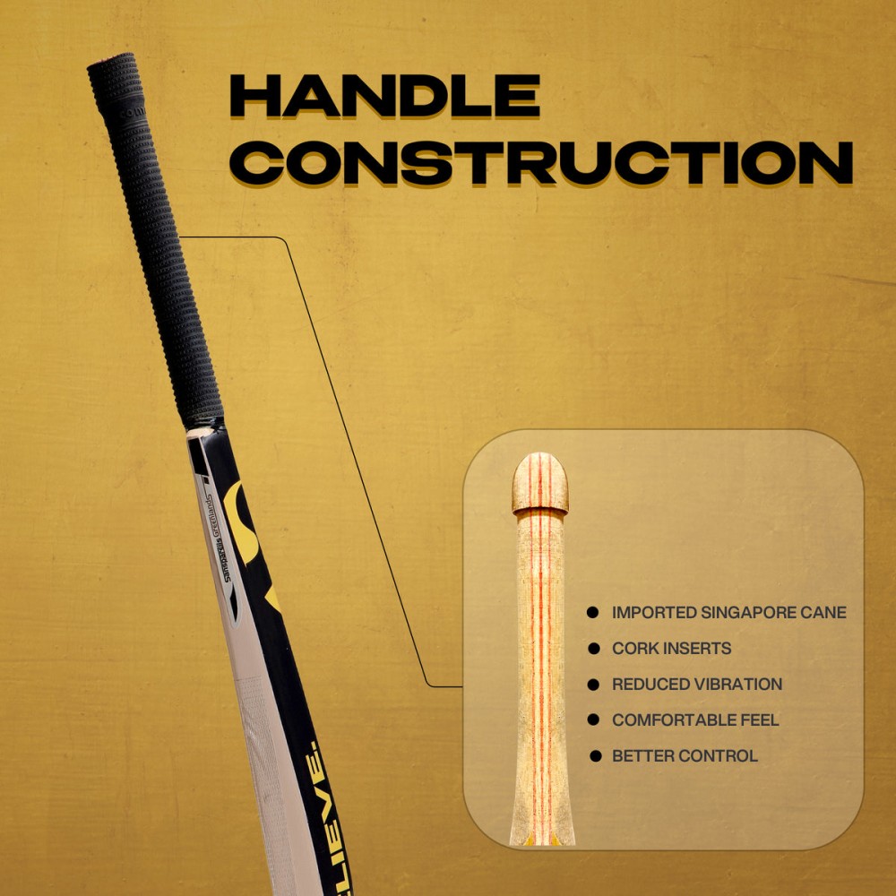 SG HP Plus Kashmir Willow Cricket Bat, 4 SG HP Plus Kashmir Willow Cricket Bat, 4