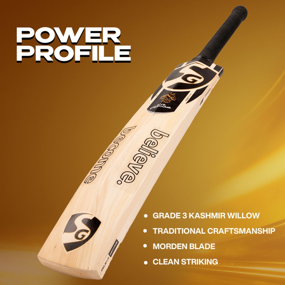 SG HP SPARK Kashmir Willow Cricket Bat, 4 SG HP SPARK Kashmir Willow Cricket Bat, 4