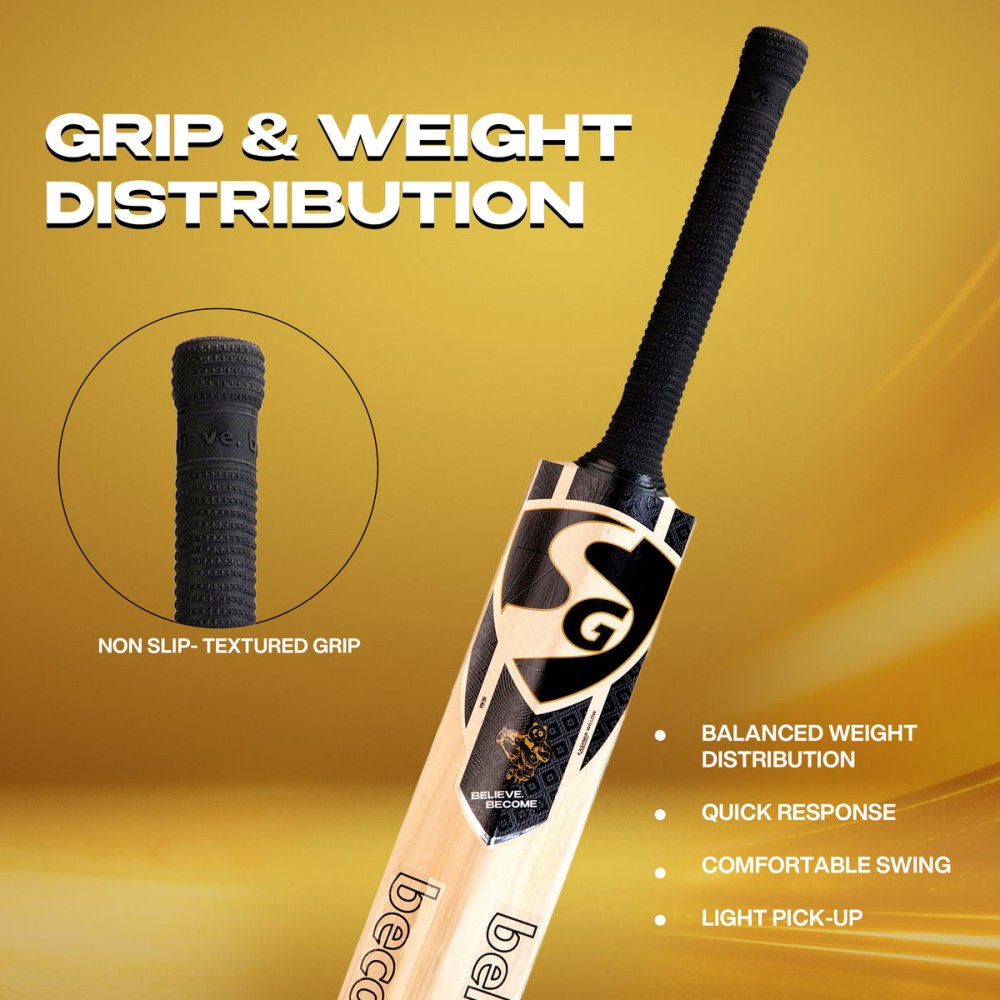 SG HP SPARK Kashmir Willow Cricket Bat, 4 SG HP SPARK Kashmir Willow Cricket Bat, 4