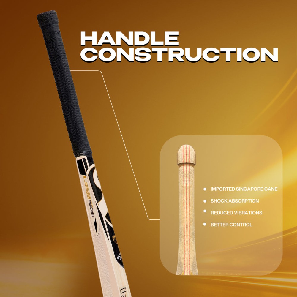SG HP SPARK Kashmir Willow Cricket Bat, 4 SG HP SPARK Kashmir Willow Cricket Bat, 4