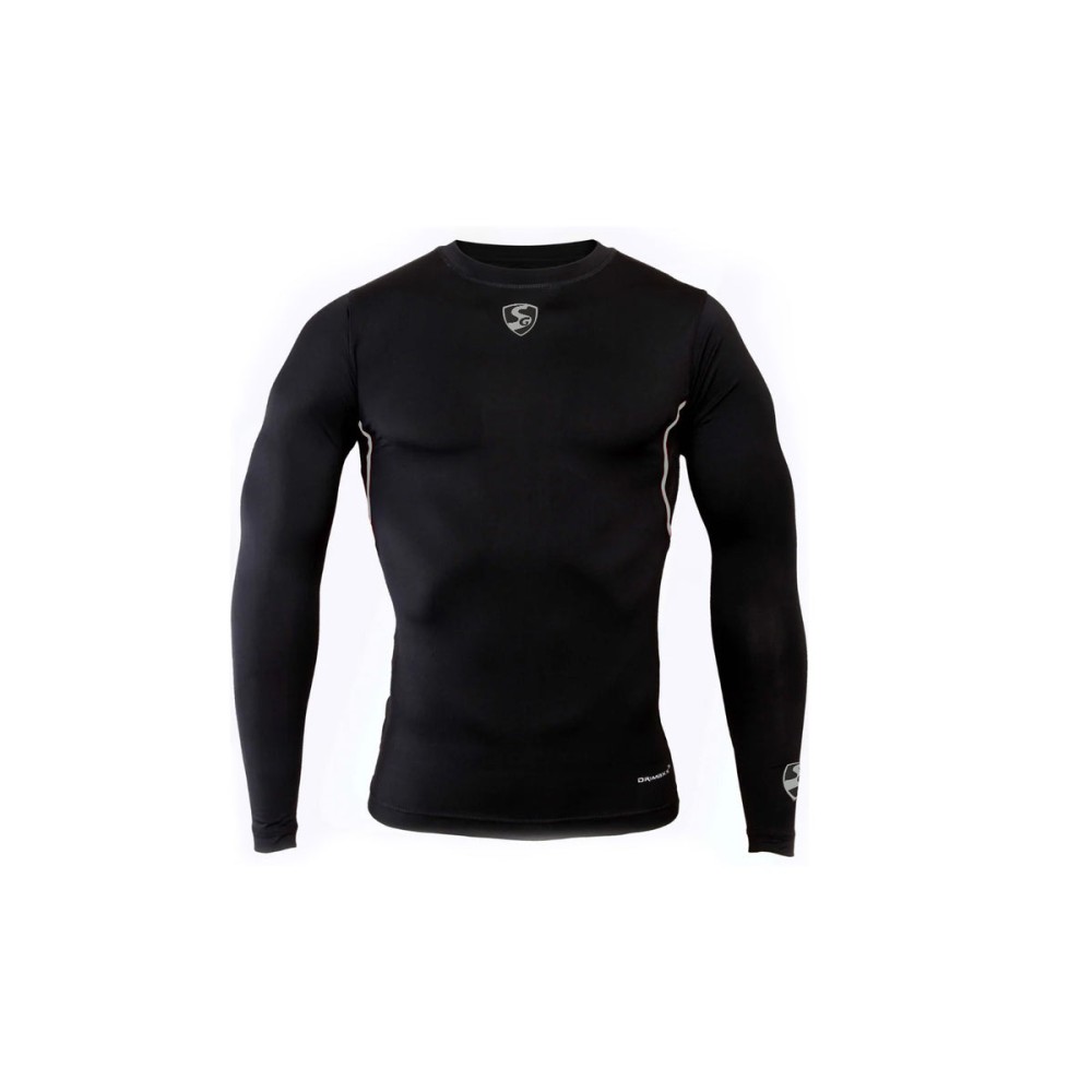 SG ICON Cricket Skinfit (Black), S
