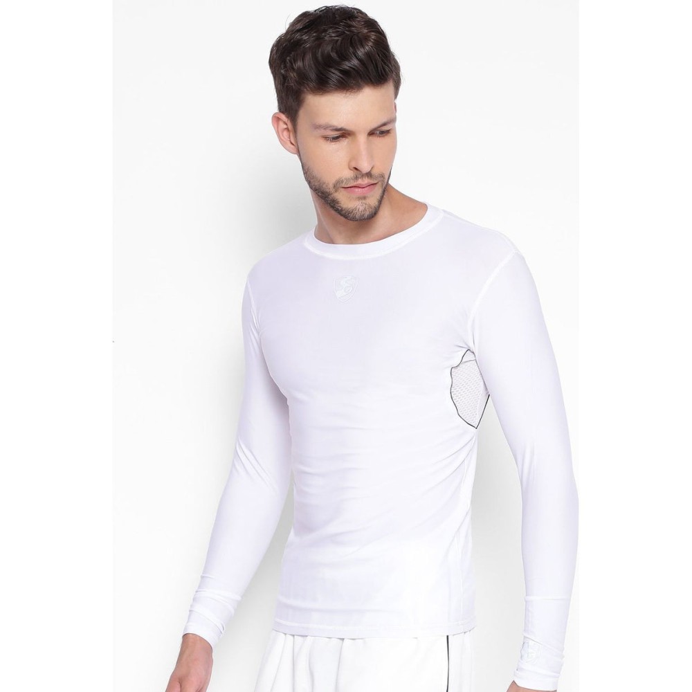 SG ICON Cricket Skinfit (White), S