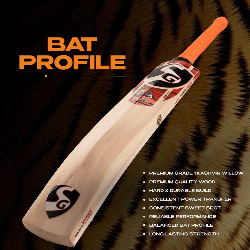 SG IK Pro Kashmir Willow Cricket Bat, 4 SG IK Pro Kashmir Willow Cricket Bat, 4