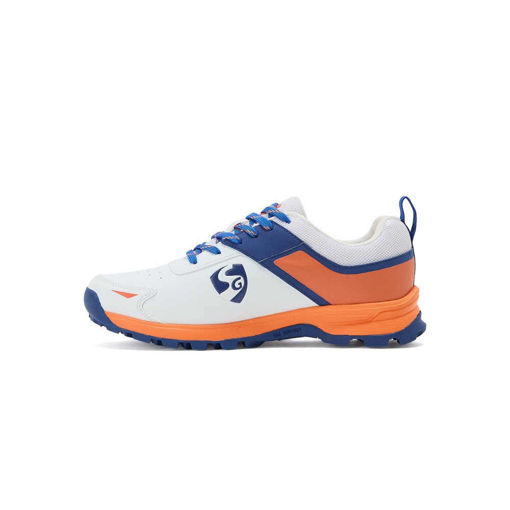 SG Impact Shoes White/Orange, White/Orange, 4