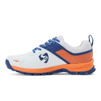 SG Impact Shoes White/Orange, White/Orange, 4