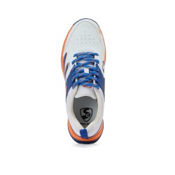 SG Impact Shoes White/Orange
