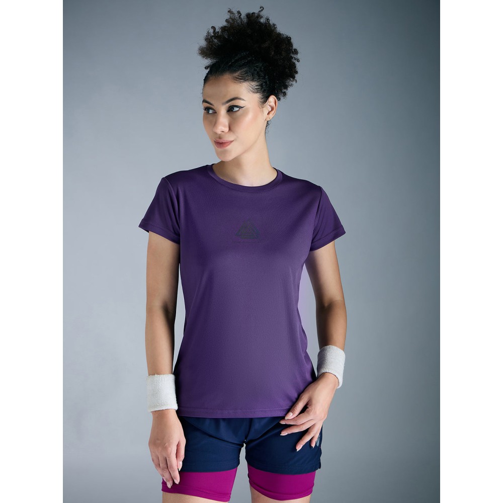 SG Interlock WTE T-Shirt For Women And Girls, S, Purple