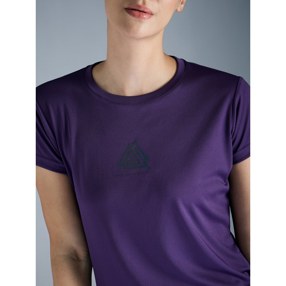 SG Interlock WTE T-Shirt For Women And Girls, S, Purple