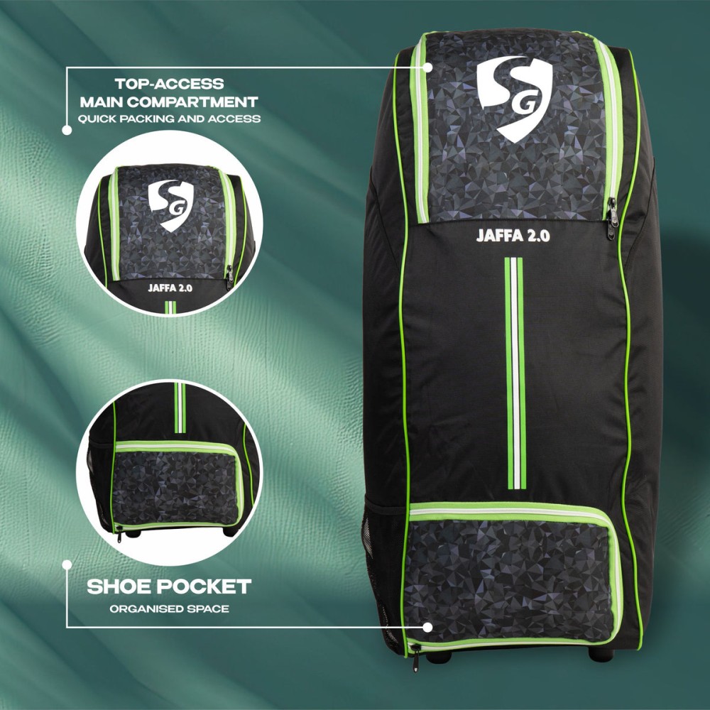 SG Jaffa 2.0 Duffle Wheelie Kit Bag, L SG Jaffa 2.0 Duffle Wheelie Kit Bag, L