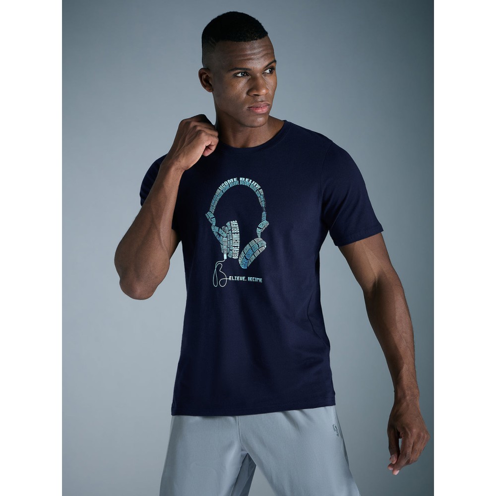 SG Jersey T-Shirt For Men And Boys, S, Navy SG Jersey T-Shirt For Men And Boys, S, Navy