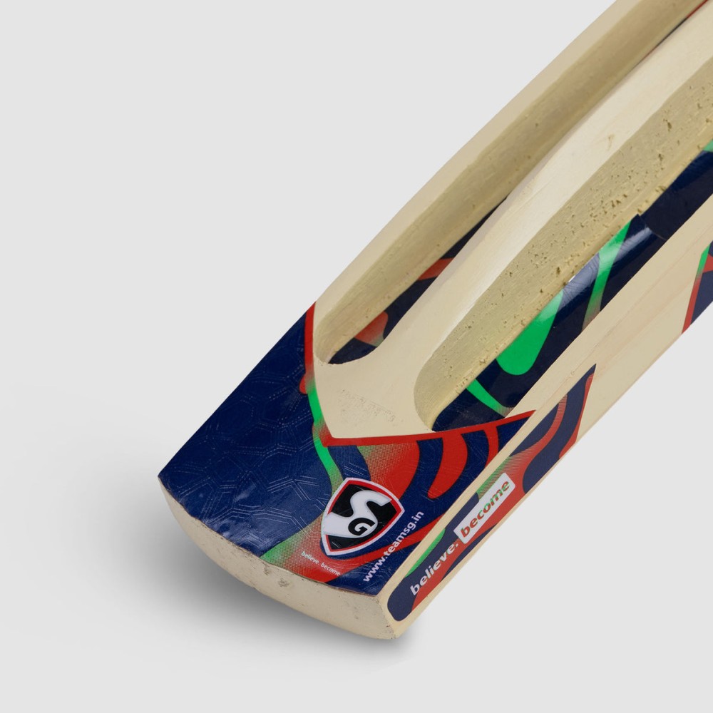SG Kashmir Willow Cricket Bat (Tennis ball) T-800, SH