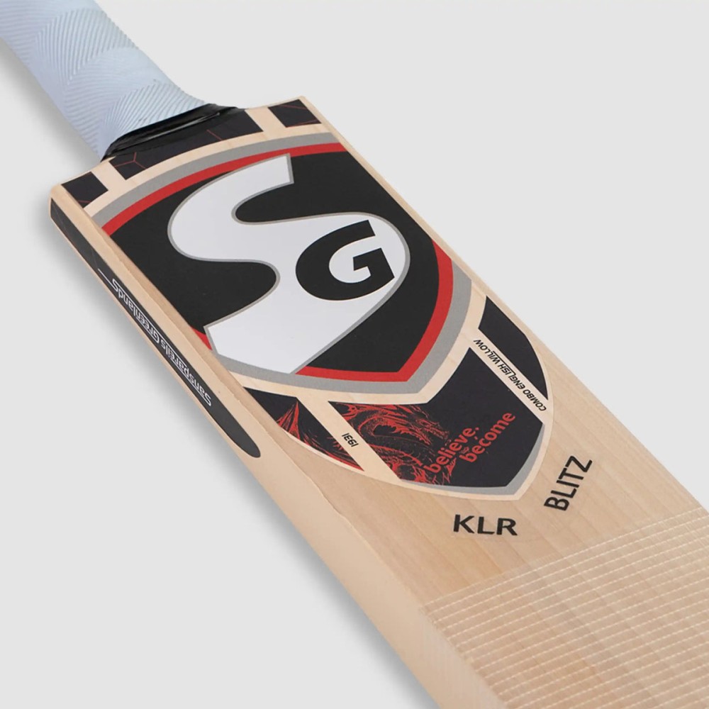 SG KLR Blitz English and Kashmir Combo Cricket Bat, SH