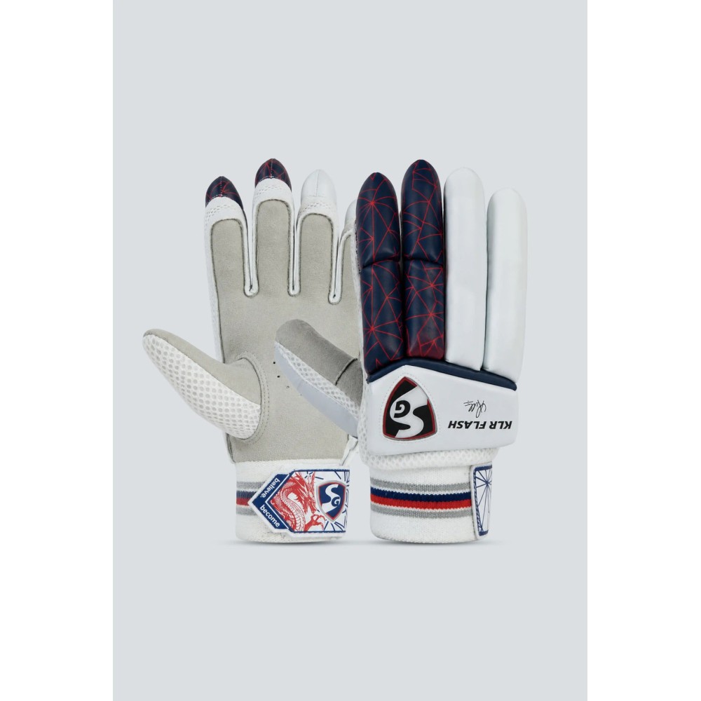 SG KLR Flash Batting Gloves, Adult, Right