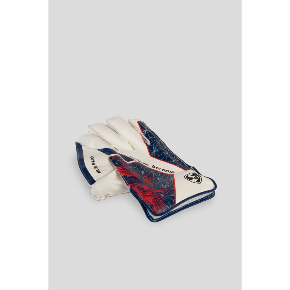 SG KLR Flash Wicket Keeping Gloves, Adult