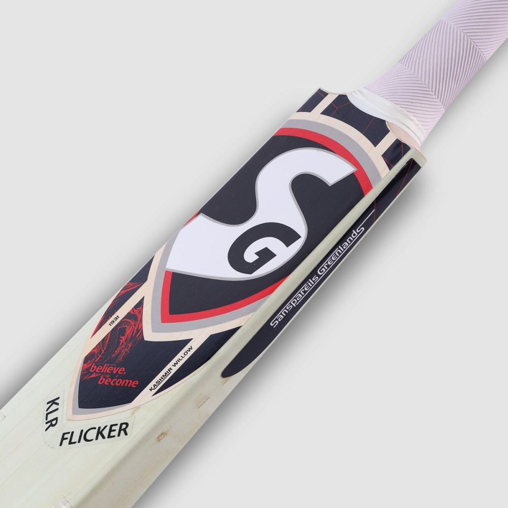 SG KLR Flicker Kashmir Willow Cricket Bat, 6 SG KLR Flicker Kashmir Willow Cricket Bat, 6