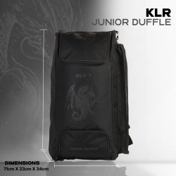 SG KLR Junior Duffle Cricket Kit Bag, Junior, Black