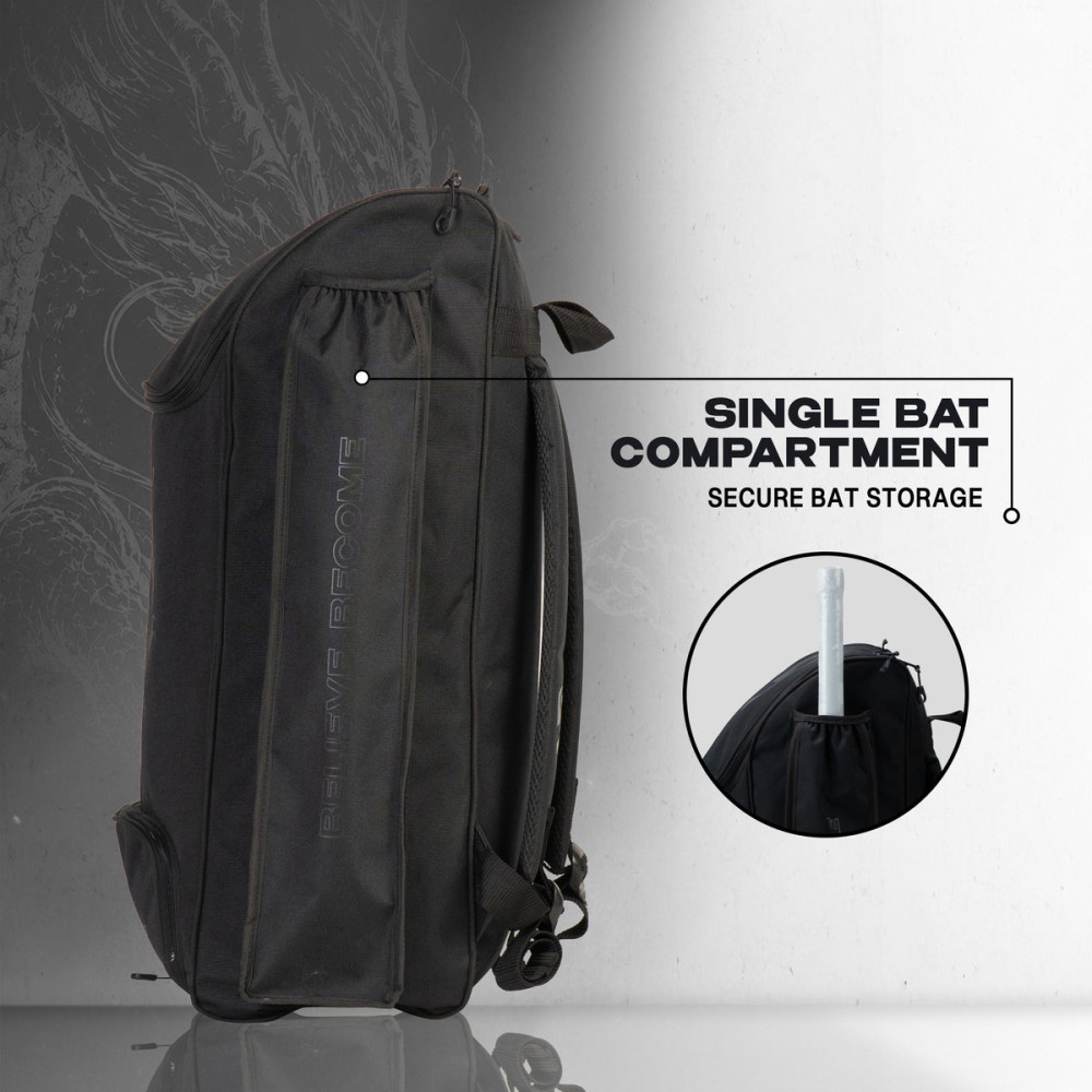 SG KLR Junior Duffle Cricket Kit Bag, Junior, Black SG KLR Junior Duffle Cricket Kit Bag, Junior, Black