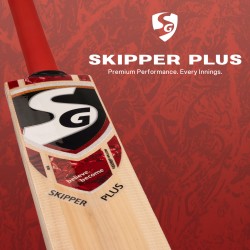 SG Skipper Plus Kashmir Willow Cricket Bat, SH SG Skipper Plus Kashmir Willow Cricket Bat, SH