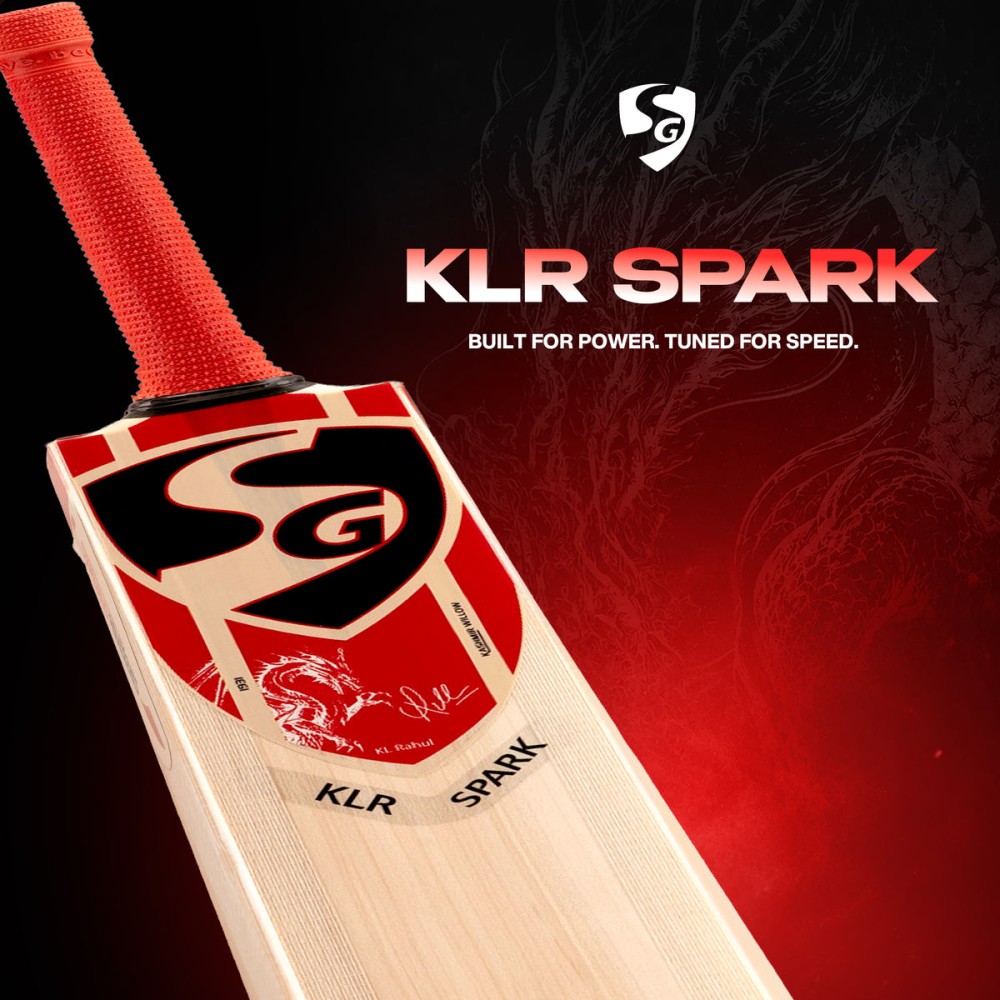 SG KLR SPARK Kashmir Willow Cricket Bat, 4